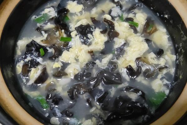 黑木耳鸡蛋汤的做法图解6