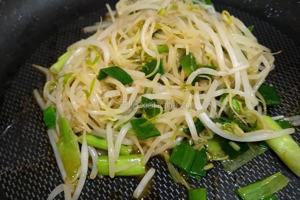 清炒黄豆芽的做法图解5