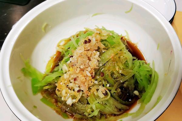凉拌莴苣的做法图解5
