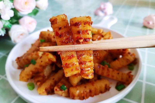 香辣孜然土豆条的做法图解15