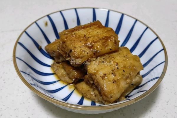 油焖带鱼的做法图解6