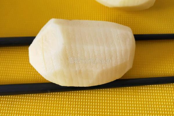 风琴烤土豆的做法图解2