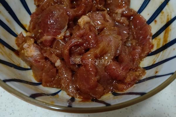 炒牛肉的做法图解3