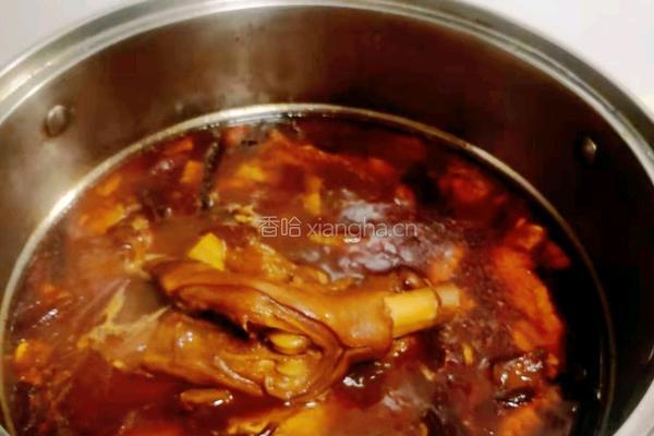 麻辣羊蹄的做法图解16