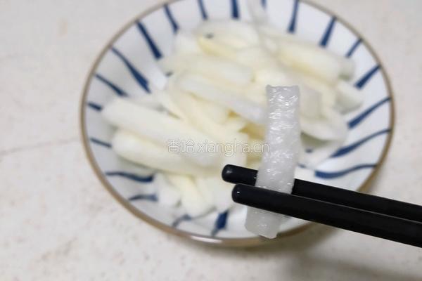糖醋萝卜的做法图解6