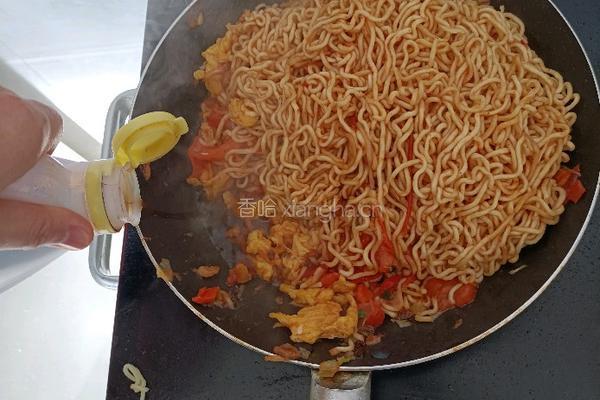 炒方便面的做法图解10