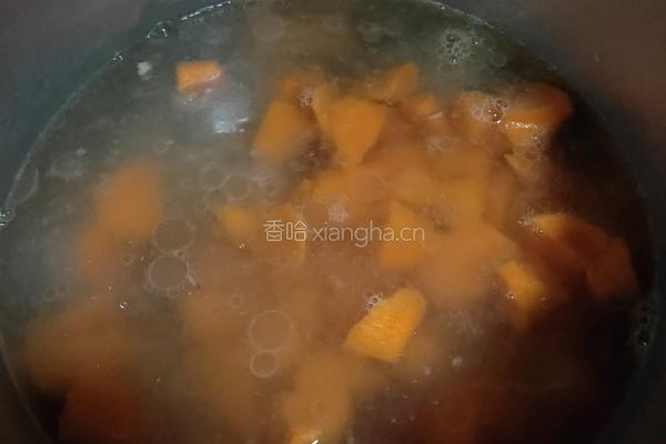 胡萝卜炖排骨的做法图解2