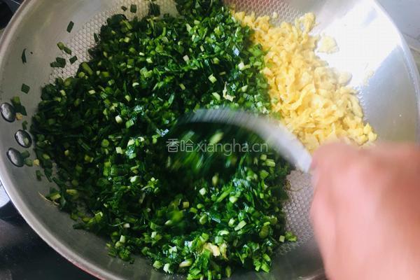 春韭鸡蛋馅水饺的做法图解5