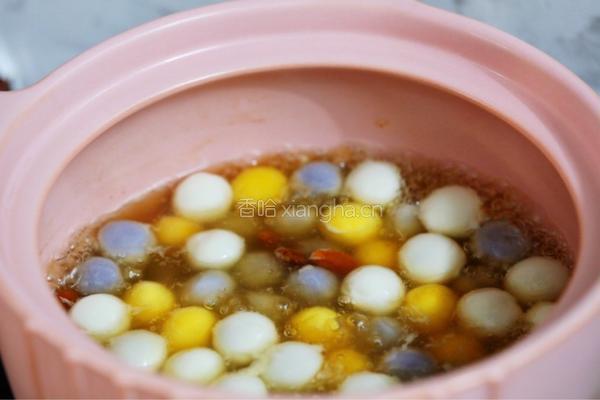 水果酒酿圆子的做法图解5