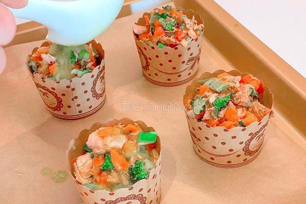 金枪鱼吐司蔬菜杯‖春游必备的做法图解5