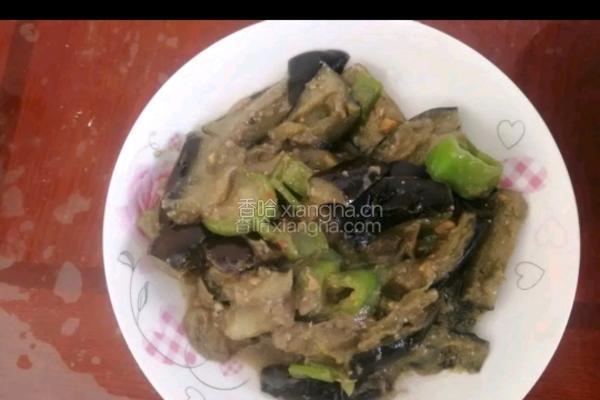 青椒炒茄子的做法图解5