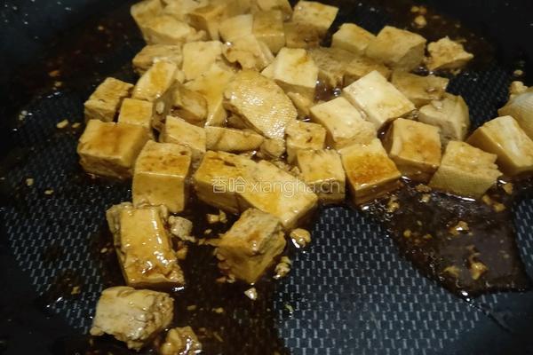 红烧冻豆腐的做法图解3