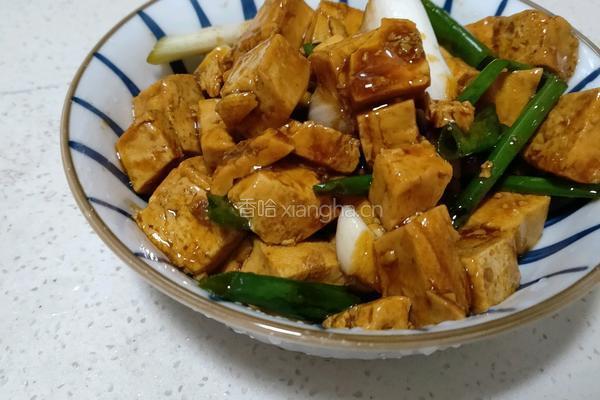 红烧冻豆腐的做法图解8