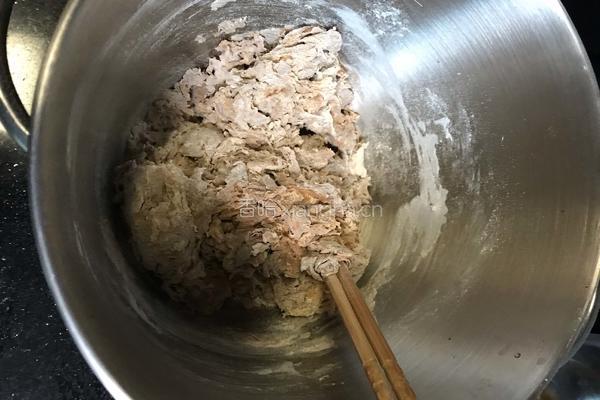 红糖开花馒头的做法图解5