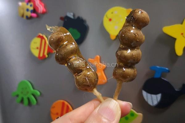山药豆糖葫芦