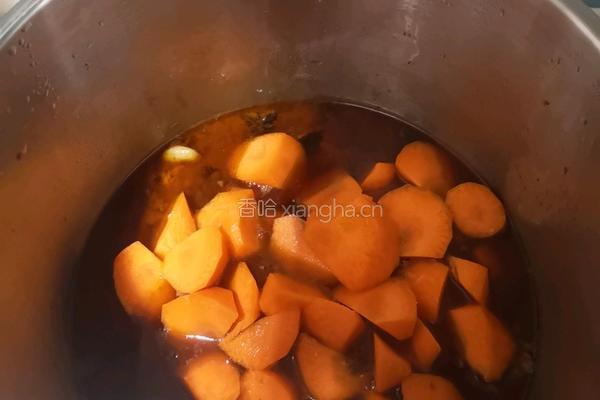 胡萝卜炖牛腩的做法图解7