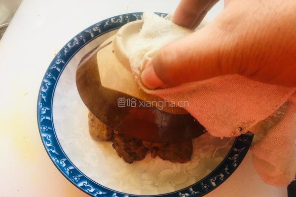 萝卜丸子扣碗的做法图解5