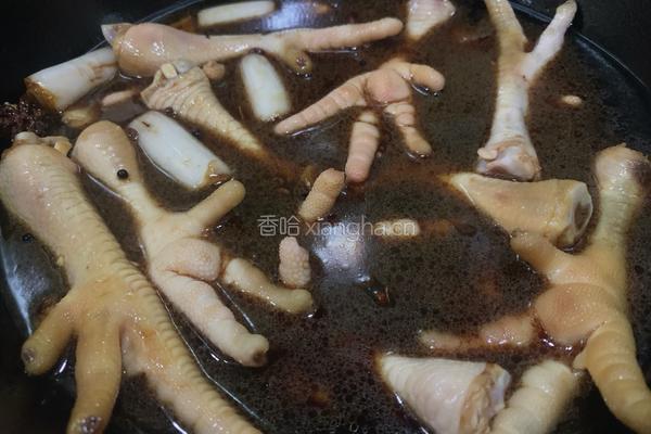 红烧凤爪的做法图解5