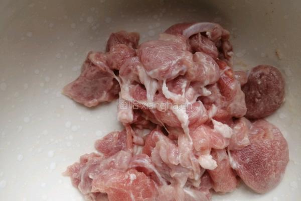 水煮肉片简单版的做法图解1