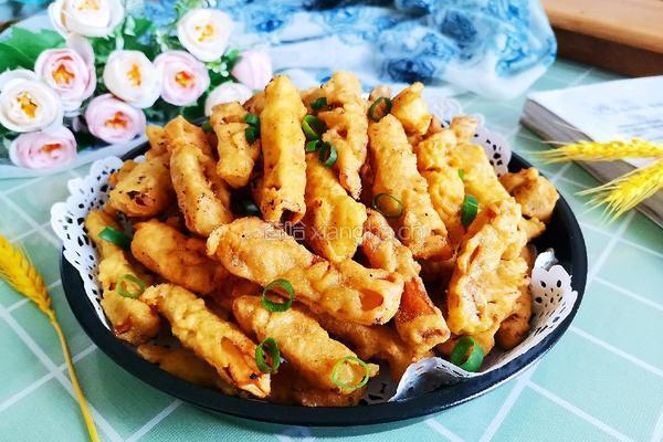 椒盐杏鲍菇的做法图解12