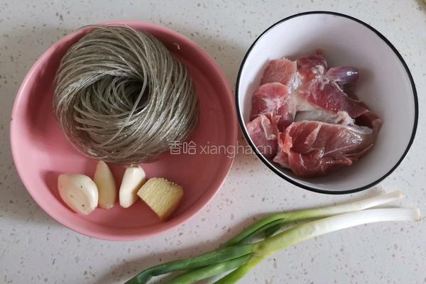 肉末粉丝的做法图解1