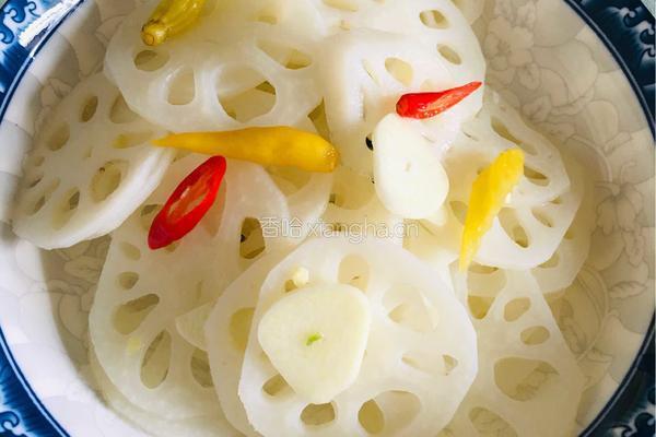 泡椒莲藕的做法图解6