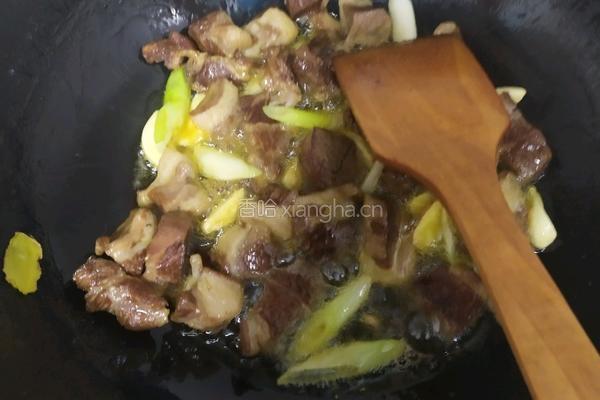 红烧驴肉的做法图解3