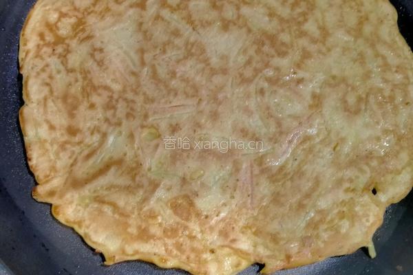 青瓜鸡蛋饼的做法图解5