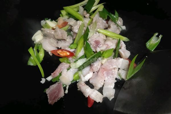 炒肉片的做法图解4