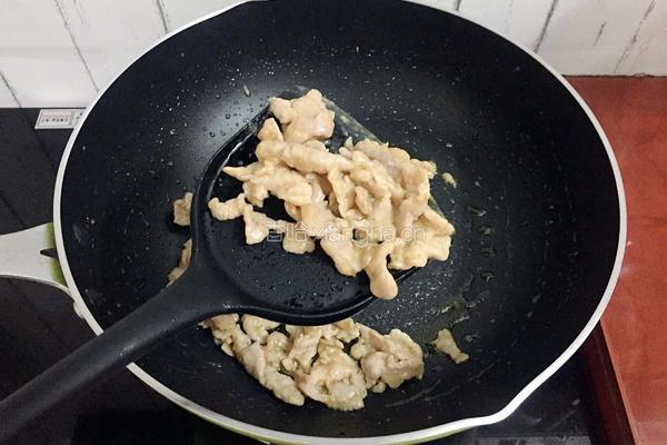 杏鲍菇炒肉片的做法图解8