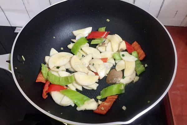 杏鲍菇炒肉片的做法图解11