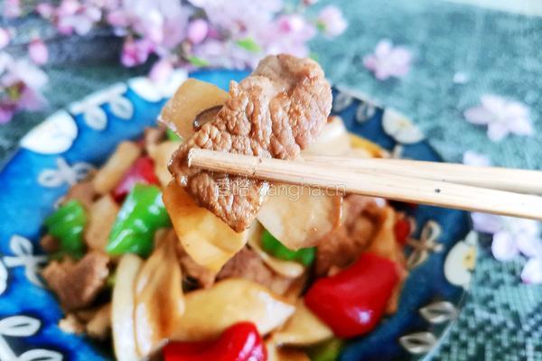 杏鲍菇炒肉片的做法图解15