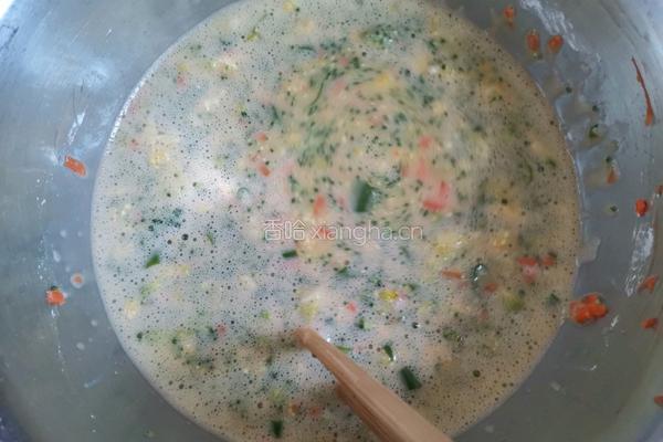 胡萝卜鸡蛋饼的做法图解6