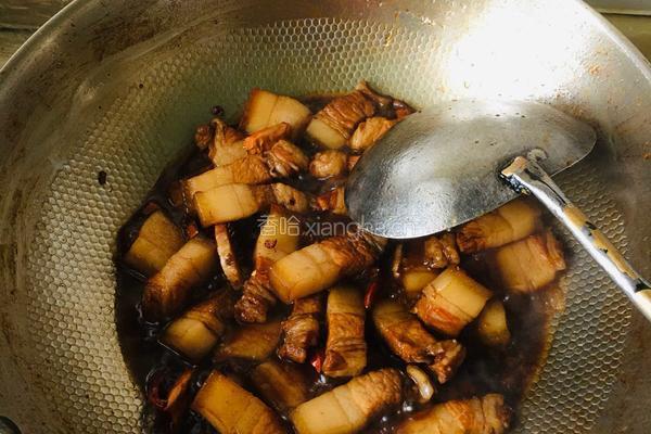 红烧肉烩菜的做法图解5