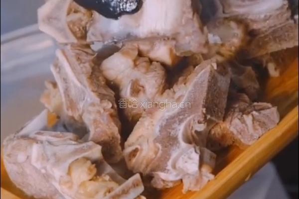 简易版韩式牛脊骨的做法图解3