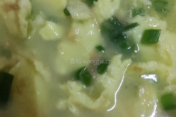 葱花鸡蛋汤的做法图解5