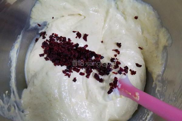 蔓越莓燕麦戚风蛋糕（无油无面粉少糖）的做法图解12