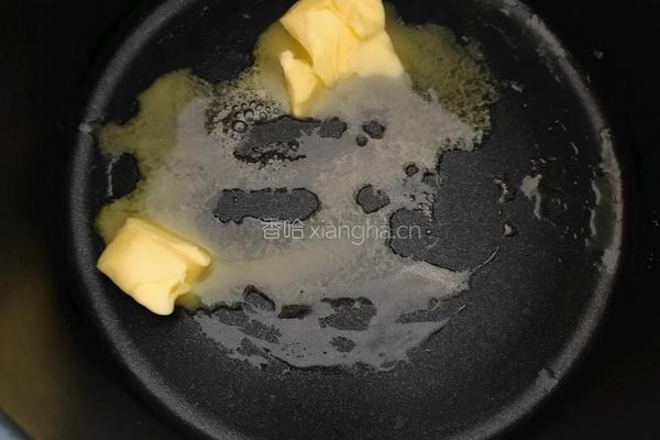 抹茶牛轧糖的做法图解3
