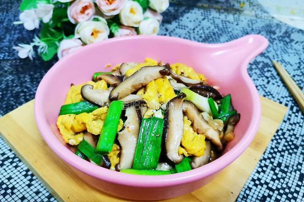 香菇炒鸡蛋的做法图解14
