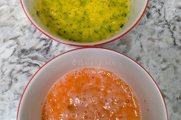 双色早餐饼的做法图解4