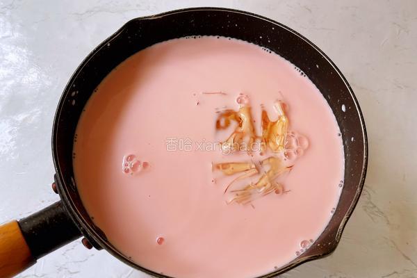 草莓奶冻的做法图解5