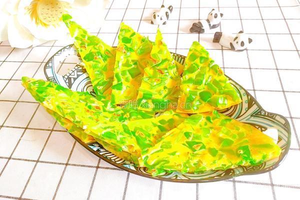 无油版青椒鸡蛋饼的做法图解14