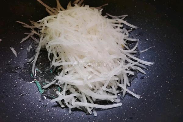 香菜萝卜丝的做法图解8