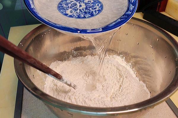 紫薯馅的糯米饼的做法图解4