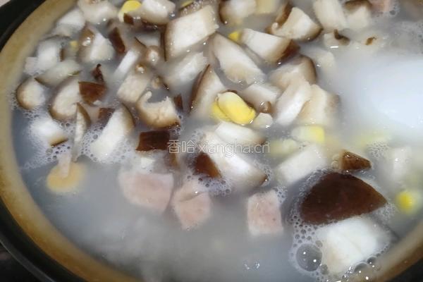 干贝时蔬粥的做法图解3