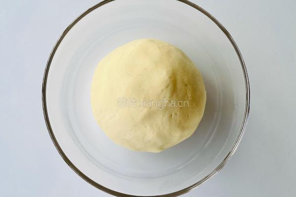 【减脂推荐】0油糖免发面的山药豆沙饼的做法图解3