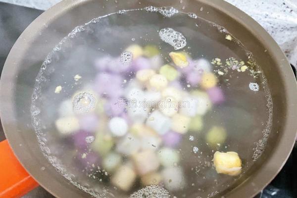 芋圆红豆烧仙草的做法图解8