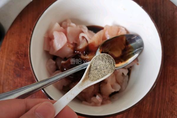 小炒鸡胸肉（减肥必备）的做法图解6