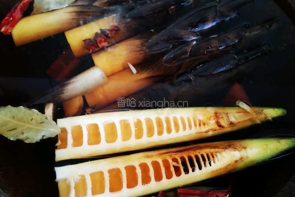 手剥笋的做法图解4