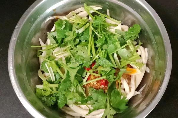 凉拌杏鲍菇的做法图解12